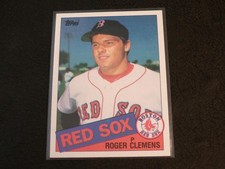 1985 Topps #181 ROGER CLEMENS RC Rookie! RED SOX!