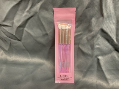 NEW Eloise Beauty 4 Pc Luxury Eye Shadow Brush Set Eyeshadow Brushes