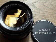 Asahi Super-Takumar 50mm F1.4 M42 Mount Objektiv - lesen (Pentax)