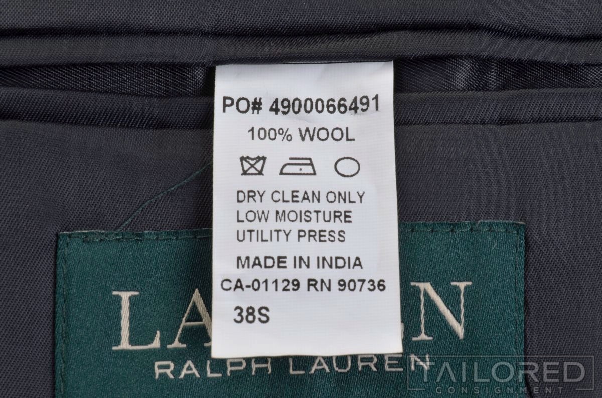 NWT - RALPH LAUREN Green Tartan Check Wool Smoking Jacket Blazer Sport Coat 38 S thumbnail 8