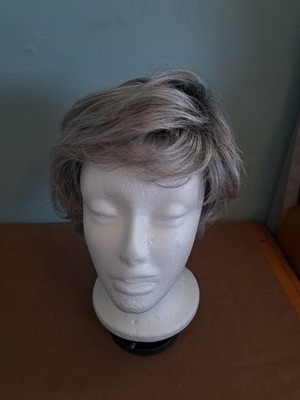 Paula Young Short Colorblend Wig Whispy Bangs Flip Synthetic