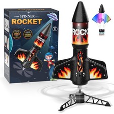 Rocket Launcher for Kids, Self Launching Motorized Air Rocket Toy, Outdoor To...