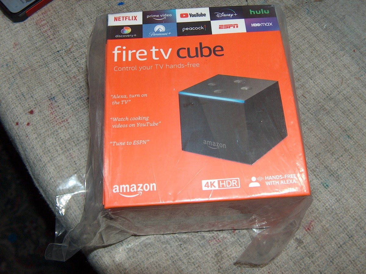 Amazon Fire TV Cube A78V3N Streaming Media Player with Voice