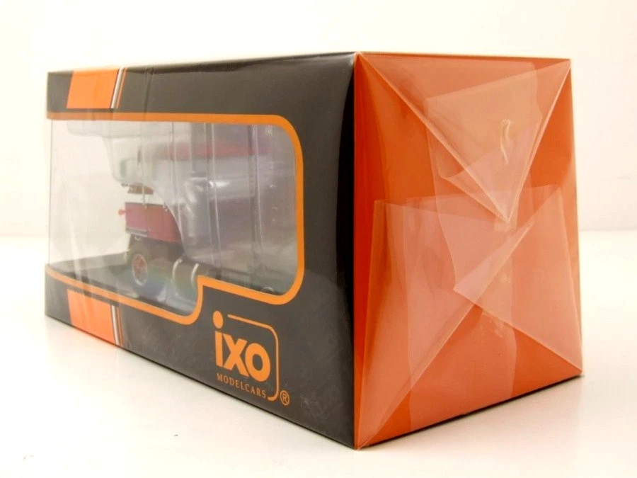 IXO 1/43 1965 INTERNATIONAL TRANSTAR COE TRUCK/CAB/TRACTOR DARK RED WHITE TR219 - Image 3 of 3