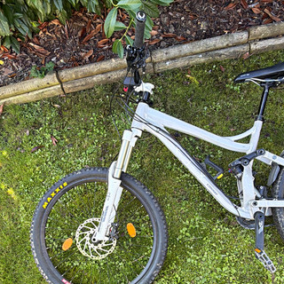 Conway Mountainbike Fully Alu Scheibenbremsen Kettenschaltung silber/schwarz