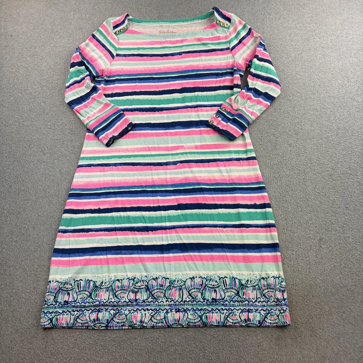 knee length dresses for ladies Women's Diann Dress in Multi Dive Bar