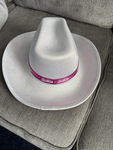 Spirit Halloween Barbie Cowgirl Hat Womens Costume Western One Size Cosplay