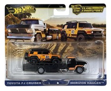 Hot Wheels Team Transport Toyota FJ Cruiser Horizon Hauler #81, 1:64 Scale Model