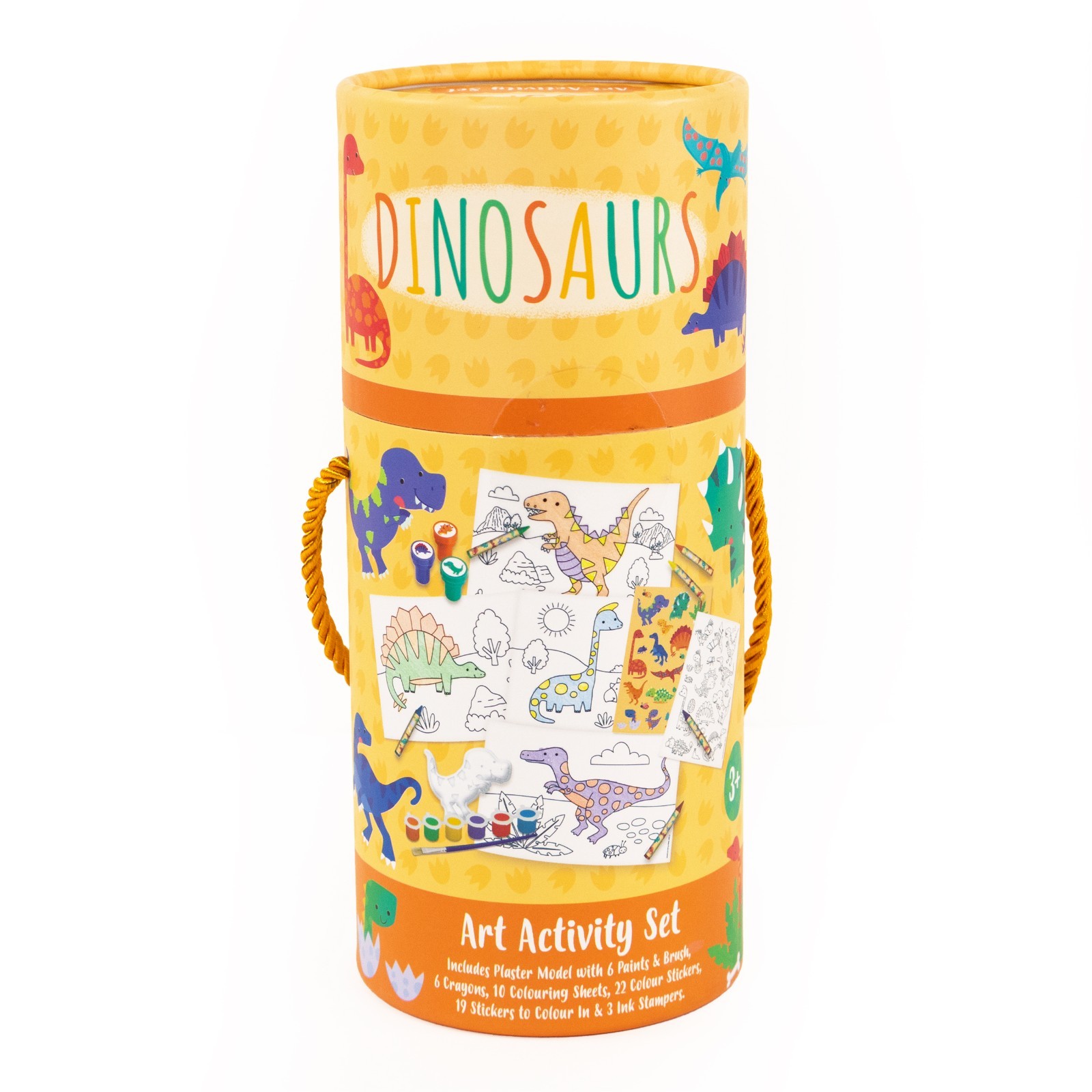 Dinosaurs Children’s Art Activity Set | Paints, Crayons & Stickers