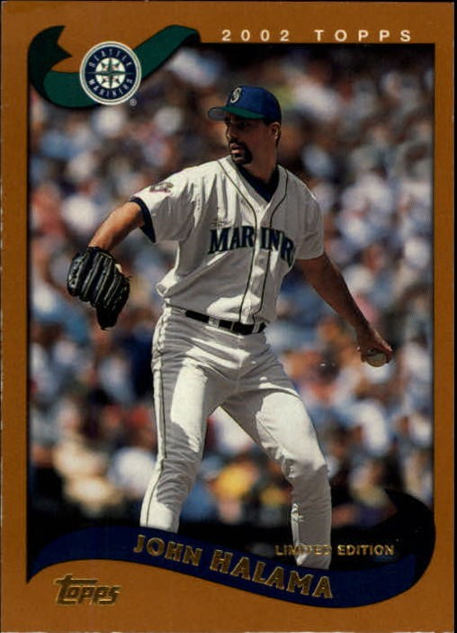 2002 Topps Limited Baseball Card #507 John Halama /1950