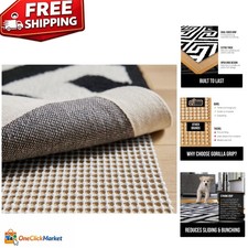 2x10 FT Slip-Resistant Rug Pad Gripper   Ultimate Floor Protection Solution