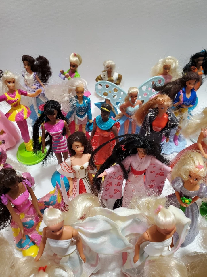Винтажный лот 1990-2000-х Barbie McDonald's Happy Meal игрушки, 52 изделия всего - Изображение 2 из 4