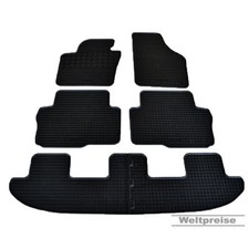 MP Gummimatten Gummifußmatten 6-teilig für VW Sharan II 7N 7-Sitzer ab Bj.2010