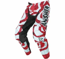 Answer Racing A21 Arkon Hypno MX Pant Seafoam and Red Men's Size 38
