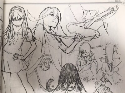 The Art Of KLK vol 1 to 3 set hiroyuki imaishi Kill La Kill book