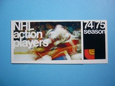 1974/75 LOBLAW'S NHL ACTION PLAYERS HOCKEY STAMP PANEL UNOPENED GREGG SHEPPARD