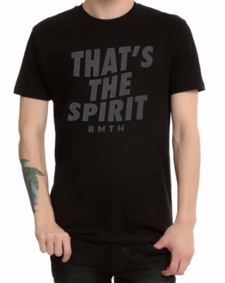 Bring Me The Horizon THAT'S THE SPIRIT T-Shirt NEW Authentic