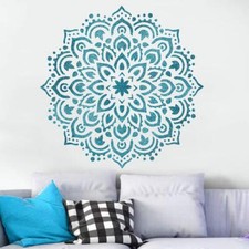 Mandala Reusable DIY Wall Stencil Painting for Home Decoration 22 X 35 inch
