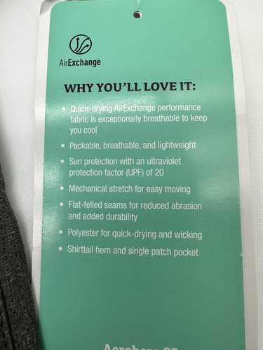 NWT MARMOT Aerobora Short Sleeve Shirt Men's Size Small Cinder Gray NEW $60 - Picture 14 of 14