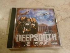 DEEP SOUTH .45 COCKED CD ATL GANGSTA RAP / HIP HOP 2002 RARE INDIE ATLANTA RAP