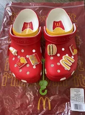 Crocs Classic Clog McDonald's Men Size 6 Women Size 8 Red NEW IN BAG