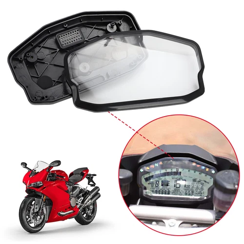 Coperchio cruscotto strumentazione speedmetro custodia per DUCATI 899 959 1299 1199 Panigale - Foto 5 di 8