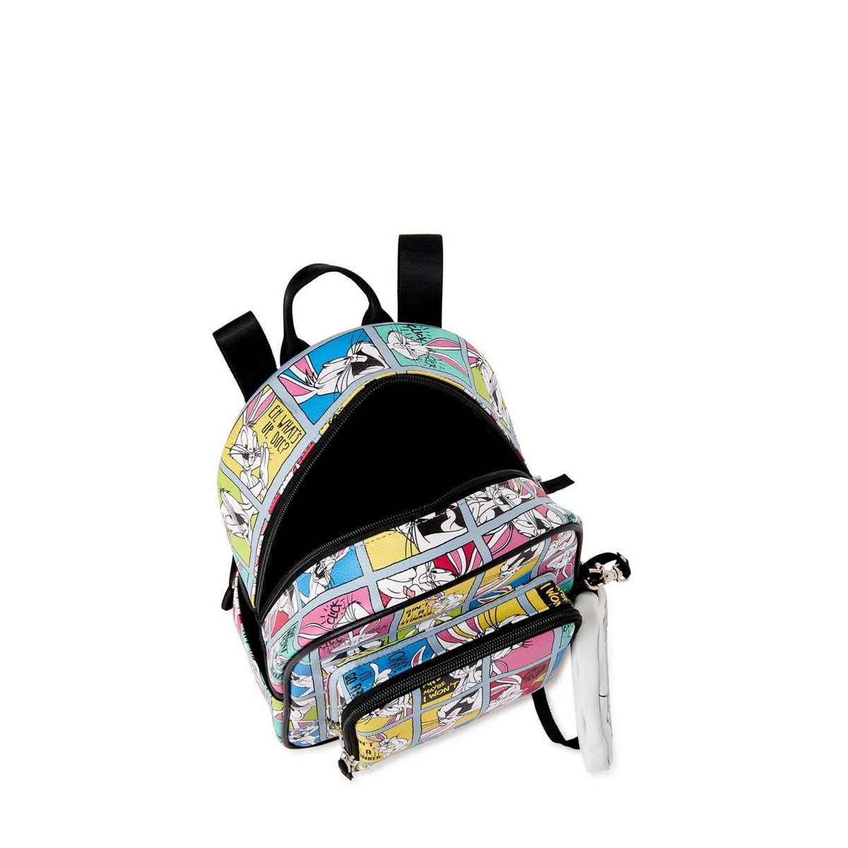 NEW WOMEN WARNER BROS looney tunes bugs bunny Mini Back Pack Set 2 Pieces ?10.5 Amazon.com: Loungefly Looney Tunes Bugs Bunny Cosplay Womens  main image 3
