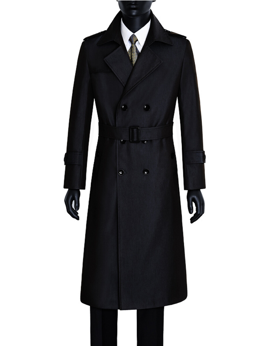 【レオン掲載定価14万美品】AKM shawl long trench coat レオン掲載定価14万美品】AKM shawl long trench coat - メルカリ