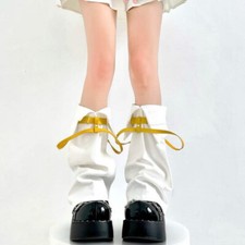 Women Girl Punk Boots Cuffs Covers Leg Warmers Gothic Socks Leggings Cosplay