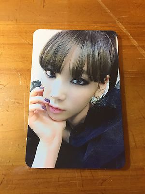SNSD Taeyeon 1st Album My Voice Fine Type-G Photo Card Official K-POP(37