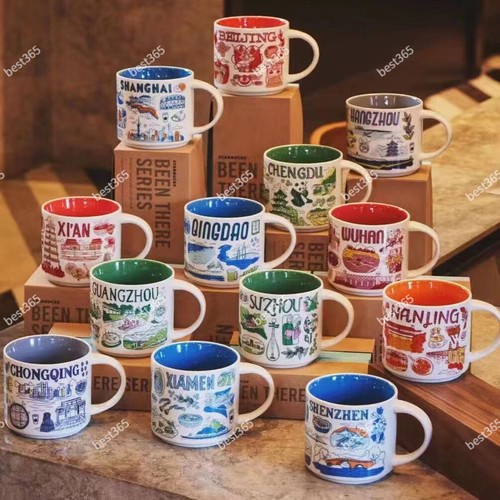 Starbucks China 2022 BTS Been There Series 13 Cities 14oz Mug