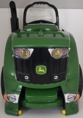 Klein Toys John Deere Premium Engine Interactive Farm Tractor Toy Play Set 