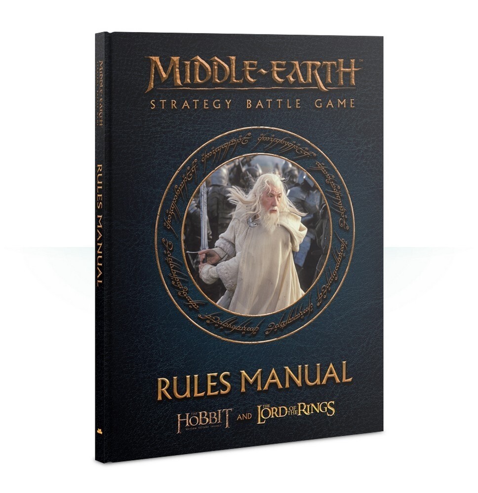 Middle-Earth Strategy Battle Game Rules Manual German Games Workshop New