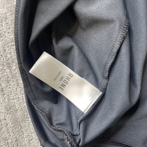 Rhone Hoodie Men's Large Black Active Stretch Performance Comfort Super Coffee - Picture 14 of 15