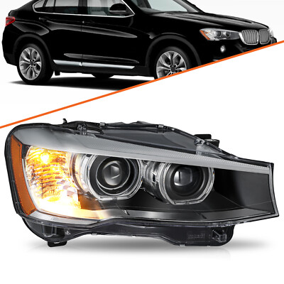 For 2015-2017 BMW X3 X4 HID/Xenon F25 F26 Headlight w/ AFS LED DRL 15-17