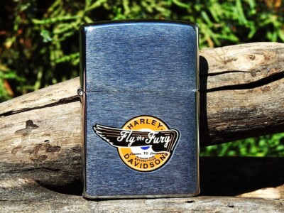 Zippo Lighter - Harley Davidson - HD Fly the Fury - Eagle Wing 