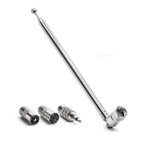 FM RADIO ANTENNA 76cm Adapter For Home Radio Stereo Signal Receiver SALE M0V2 - Zdjęcie 2 z 9
