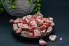 Rhodochrosite Tumble - Banded