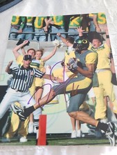 Demetrius Williams #6 Oregon Ducks AUTOGRAPH 8x10 Photo Baltimore Ravens 