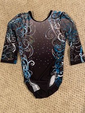 Motion Wear Leotard LS Child's Medium 8-10 Style 812 8999