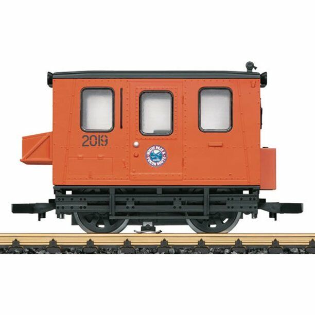 LGB G Scale ~ New 2025 ~ WP&YR Orange Gang Car ~ With Motor LGB G Scale ~ New 2025 ~ WP&YR Orange Gang Car ~ With Motor