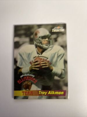 2005 Tough Actin Tinactin Troy Aikman All Madden Team Card SEALED