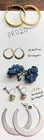 Earrings - Lot of 5     Some Vintage - DRD20 — VINTAGE COSTUME JEWELRY