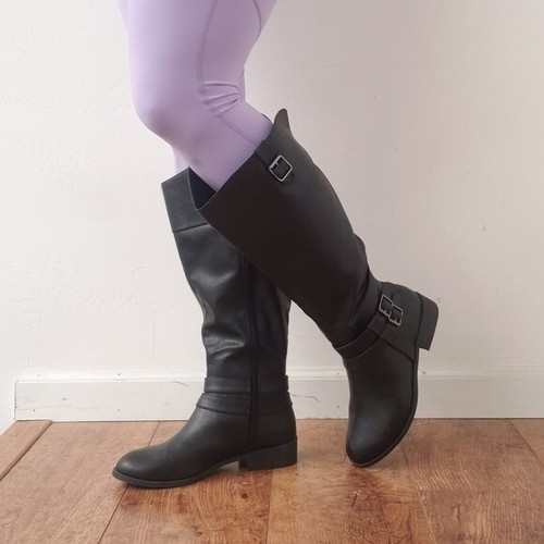AMERICAN EAGLE Black Under The Knee Boots Size 7.5 - Picture 7 of 7