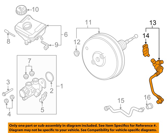 AUDI OEM 1718 Q7Vacuum Hose 4M1611931E eBay