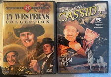 Classic Westerns TV/Movie DVD Lot SEALED NEW- Roy Rogers, Cisco Kid, Lone Ranger