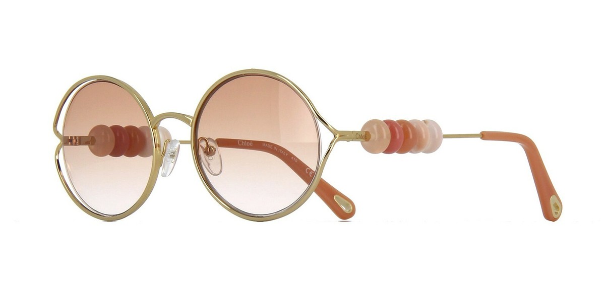 Authentic used CHLOE round sunglasses Chloe Carlina CH0045S 004 Sunglasses - US main image 3