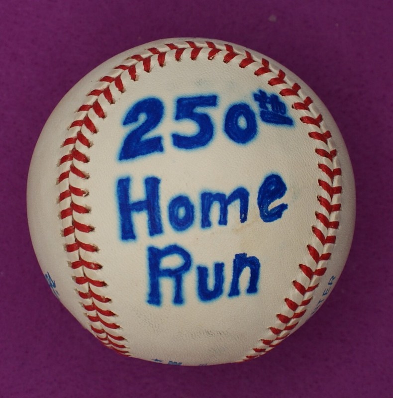 Mo Vaughn Signed Autographed 250 Home Run Ball PSA DNA