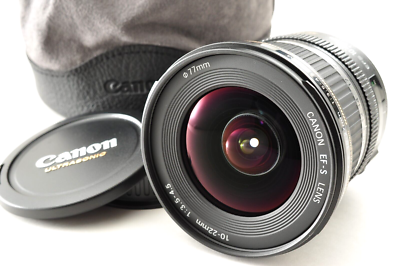 MINT] Canon EF-S 10-22mm f3.5-4.5 USM Wide Angle w/pouch from
