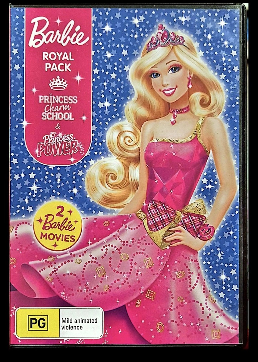 Princess Power Barbie Princess Cartoon Movie FREEPOST ?? Barbie